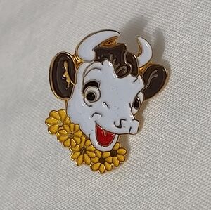 Vintage 90's Great Condition Borden Elsie The Cow Promo Pin Unisex Accessories